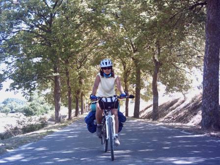 Llegando a Castrojeriz